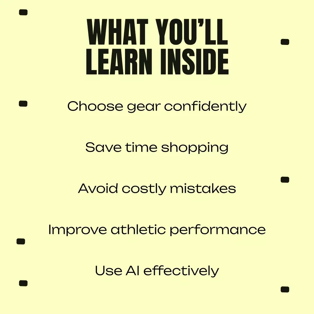 Smart Play: AI-Powered Gear Selection for Athletes | Data-Driven Sports Gear Guide | ai gear selection help
