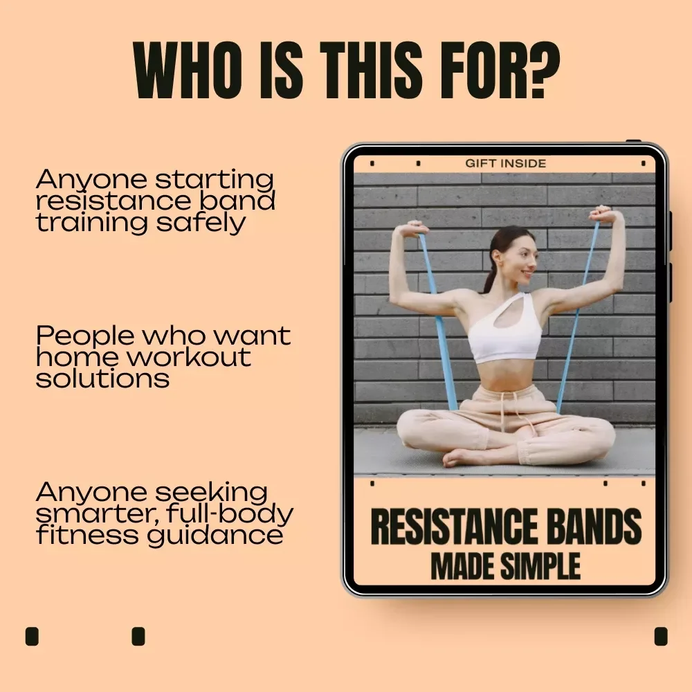 Resistance Bands Made Simple: The Ultimate Guide on How to Workout with Resistance Bands for Full-Body Strength, Core Stability, and Smarter Workouts