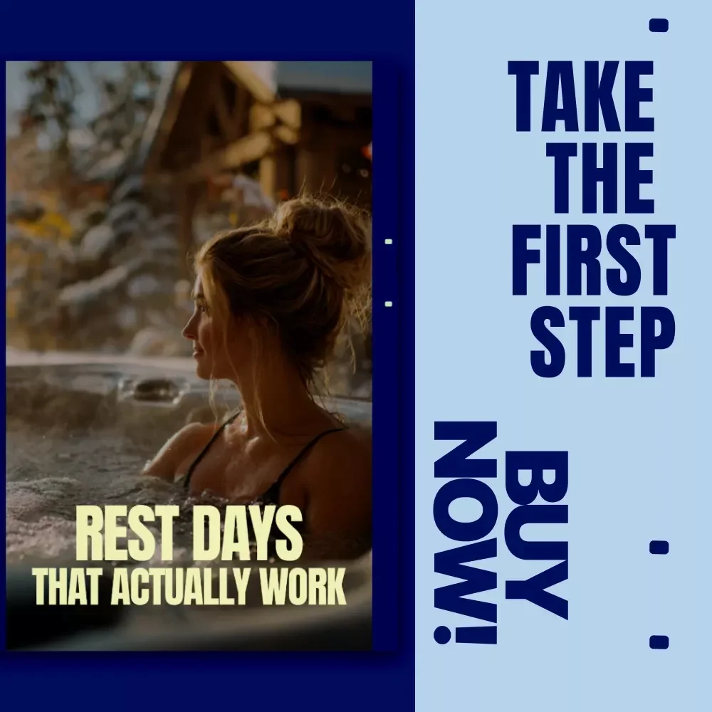 Rest Days That Actually Work – Fitness Recovery Guide, Smart Rest Day Planning, Workout Recovery eBook, Active Recovery & Training Balance Digital Download