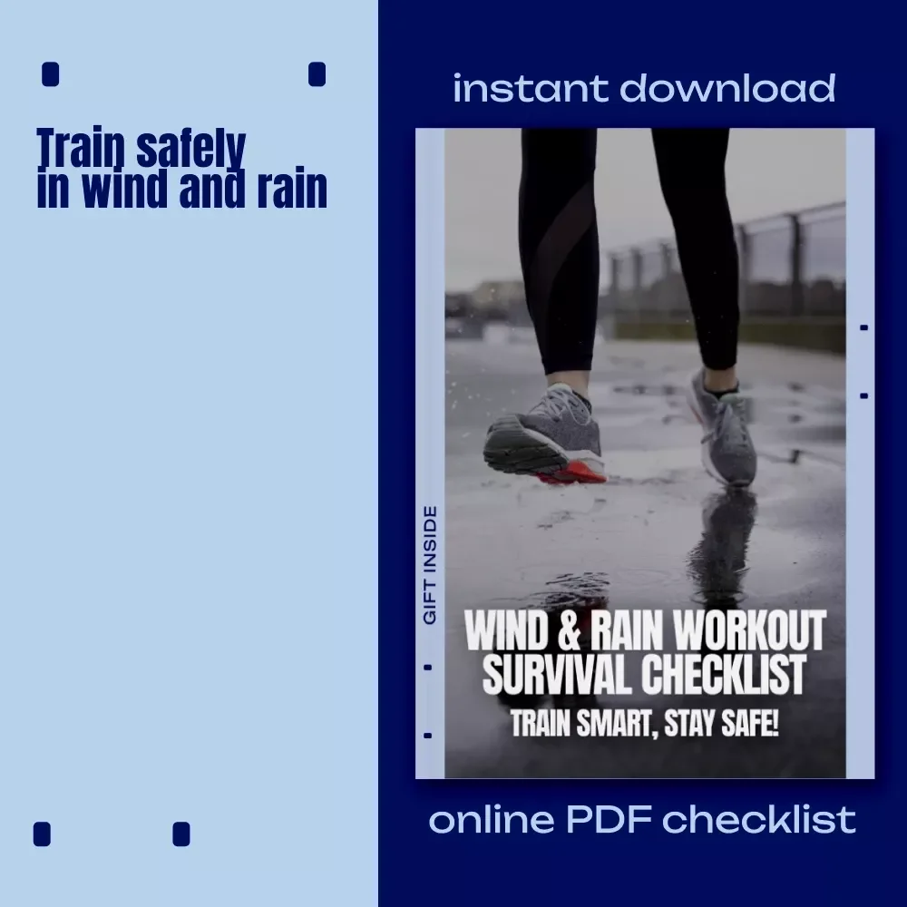 Wind & Rain Workout Survival Checklist | Outdoor Fitness Safety Guide | Smart Training for Stormy Conditions