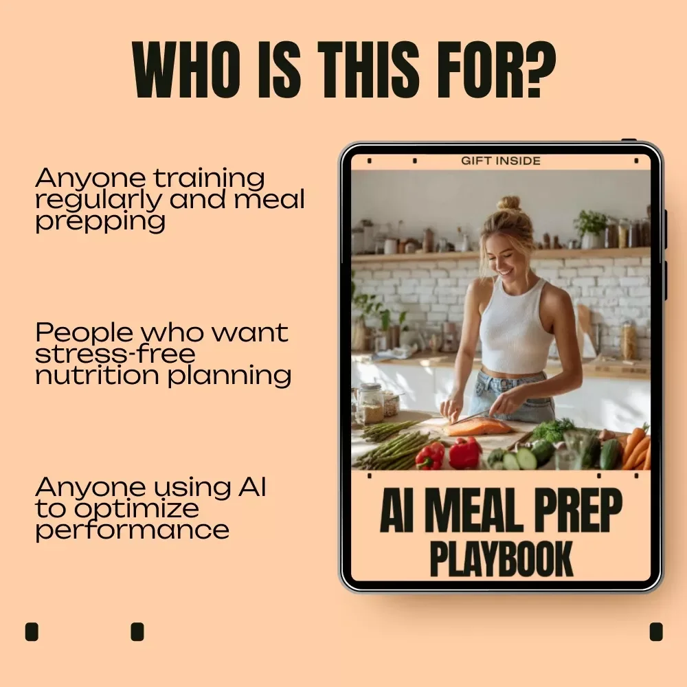 AI Meal Prep Playbook – Athlete Checklist for How to Use AI for Weekly Meal Prep for Athletes, Smart Grocery Planning & Performance Fueling