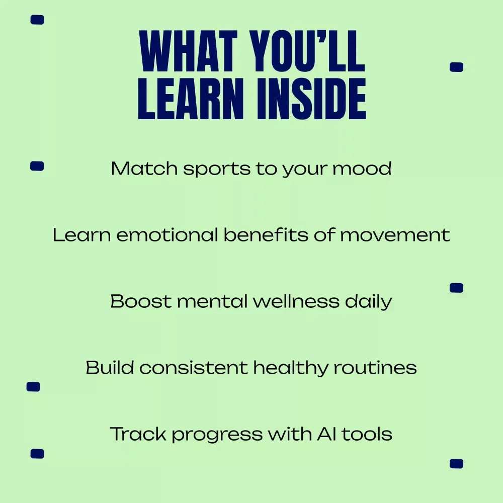 Clearer Mind Calmer Body Guide: How to Choose a Sport for Mental Health | Digital Download eBook