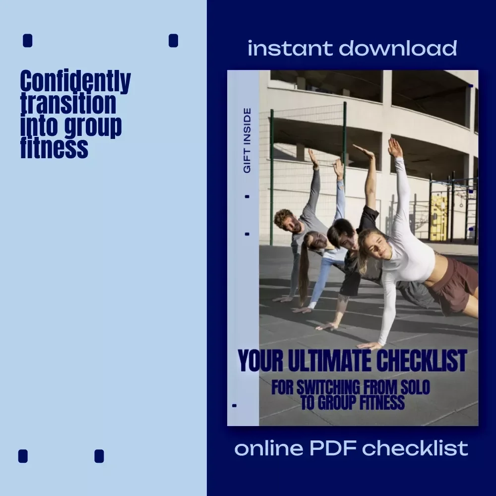 Your Ultimate Checklist for Switching from Solo to Group Fitness | Simple Step-by-Step Guide on how to switch from solo to group fitness