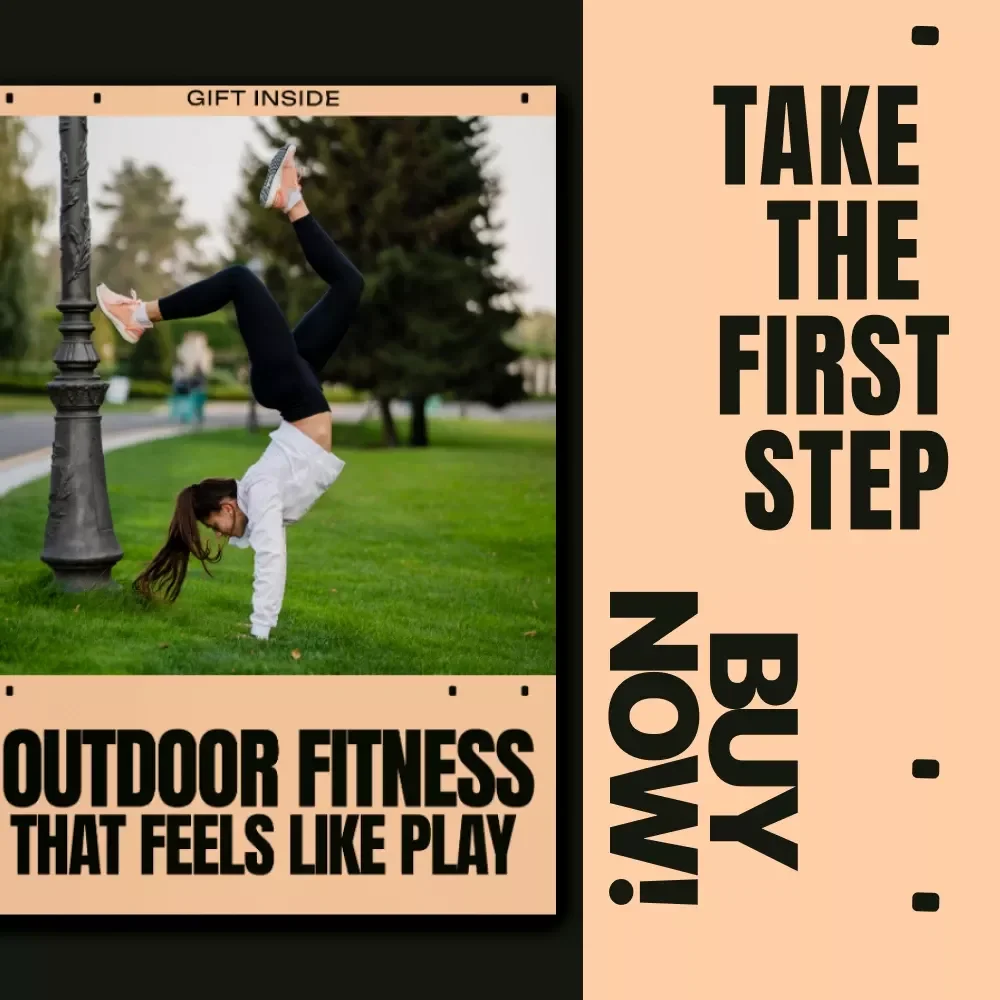 Outdoor Fitness That Feels Like Play | Easy Checklist for Fun fitness activities outdoors | Digital Download