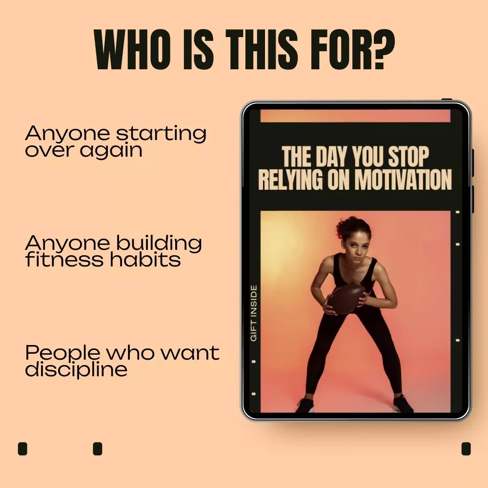 The Day You Stop Relying on Motivation – Fitness Discipline vs Motivation eBook, Mental Toughness Guide, Consistency & Habit Building for Training