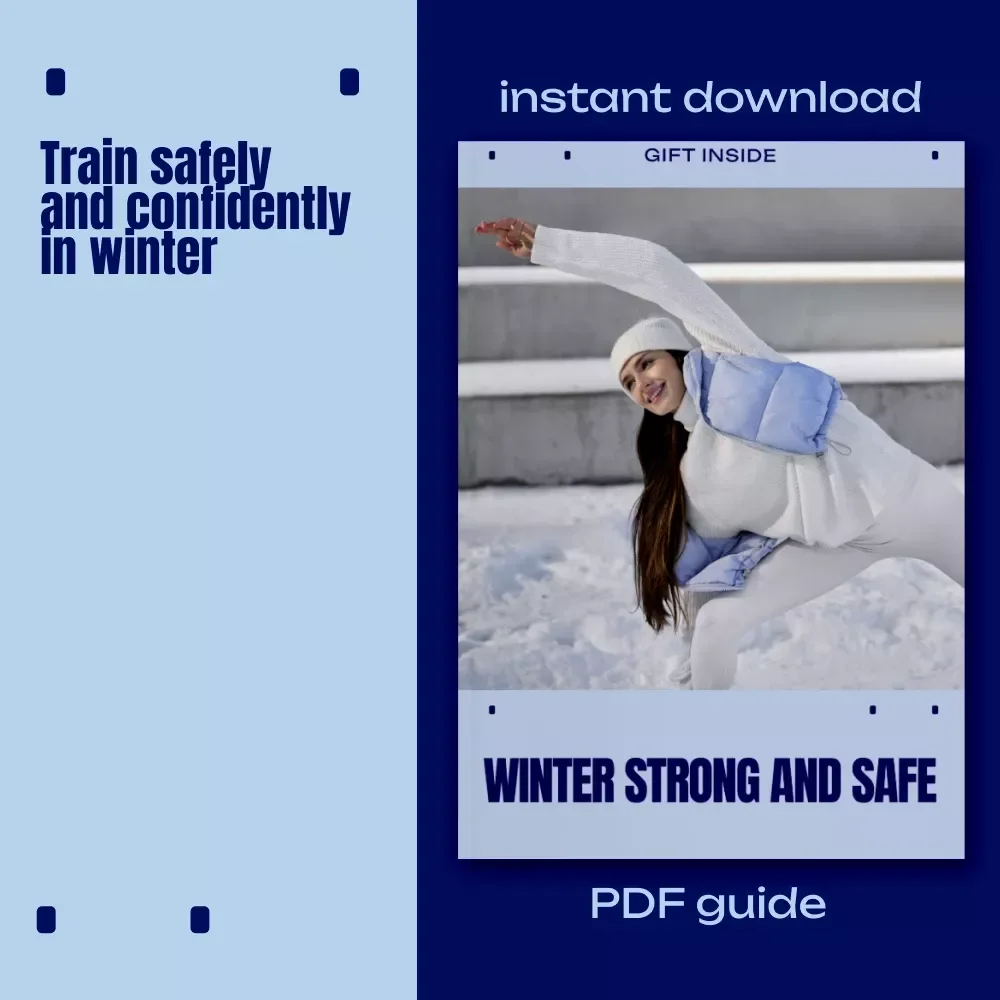 Winter Strong and Safe | Cold Weather Workout Gear Safety eBook | Smart Layering, Injury Prevention & Winter Training Guide