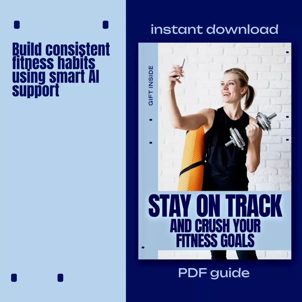 Stay on Track and Crush Your Fitness Goals | AI Fitness Guide, Smart Habit Builder eBook, Consistency Over Intensity Digital Download