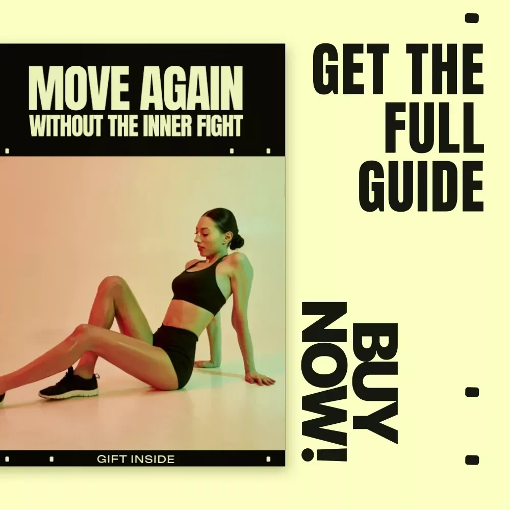 Move Again Without the Inner Fight – Ebook on Mental Blocks to Exercise, Mindset Reset Guide, Gentle Motivation for Movement, Digital Download