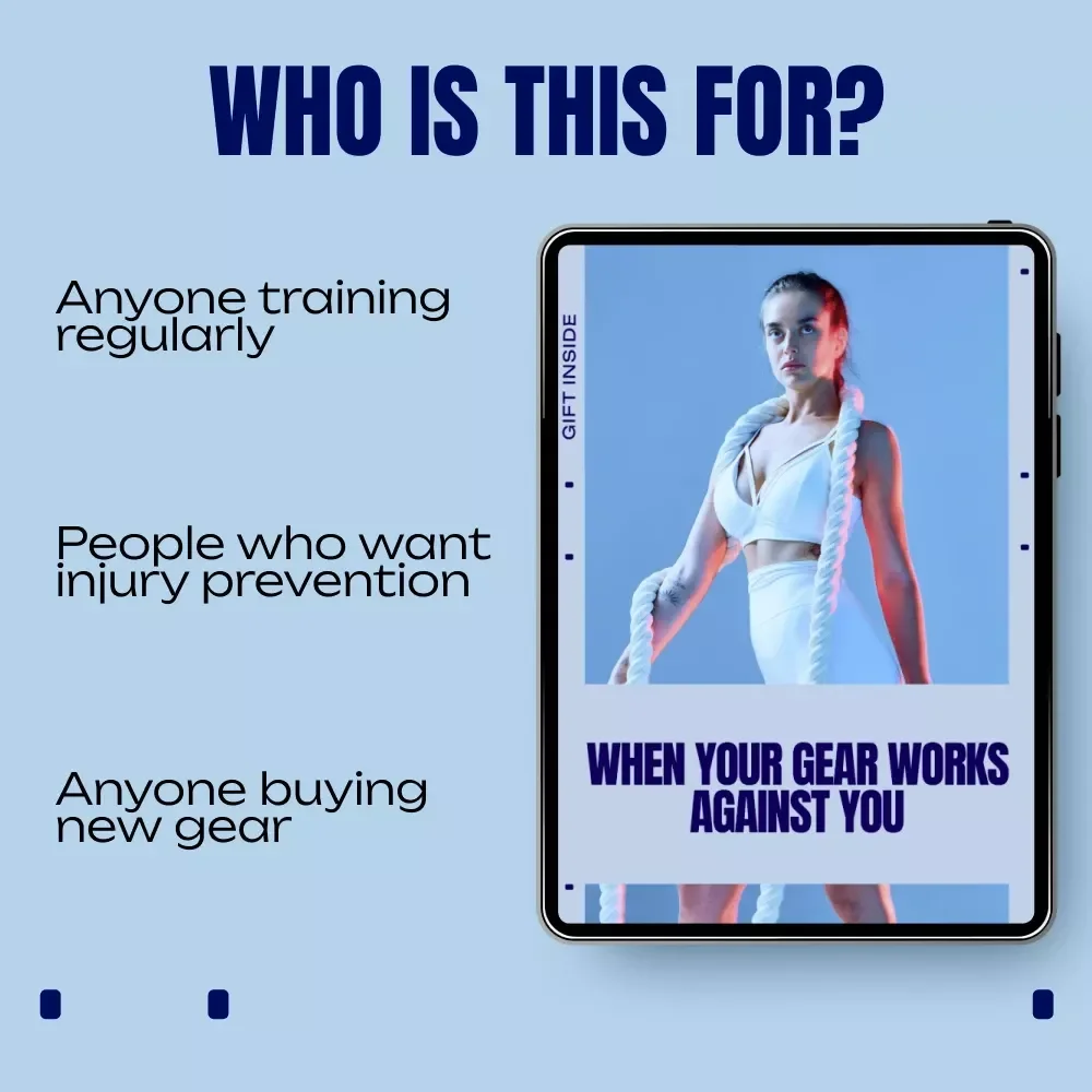 When Your Gear Works Against You – eBook on Sport Gear Fit Problems, Athlete Equipment Fit Guide, Performance & Injury Prevention Checklist