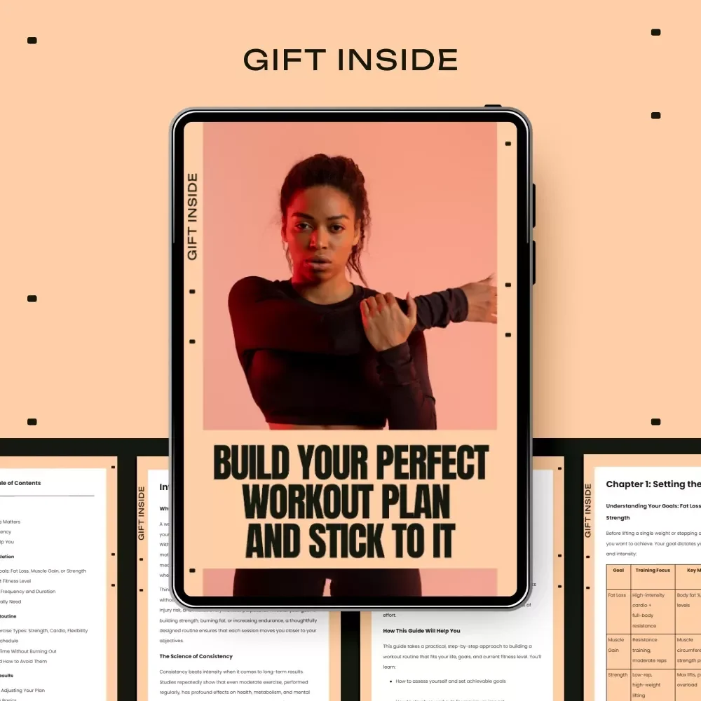 Build Your Perfect Workout Plan and Stick to It – A Practical Guide on how to build a workout routine for Lasting Results