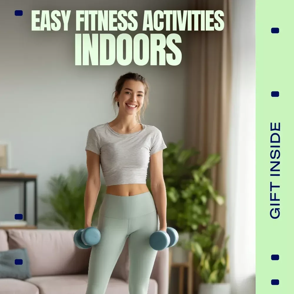 A Fun Checklist for Fitness Indoors – Easy Fitness Activities Indoors Checklist, Printable Movement Guide, At-Home Workout Inspiration