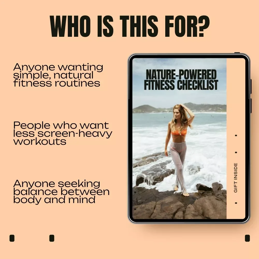 Nature-Powered Fitness Checklist – Outdoor Workout Planner & Daily Habit Tracker for Nature Based Fitness Benefits