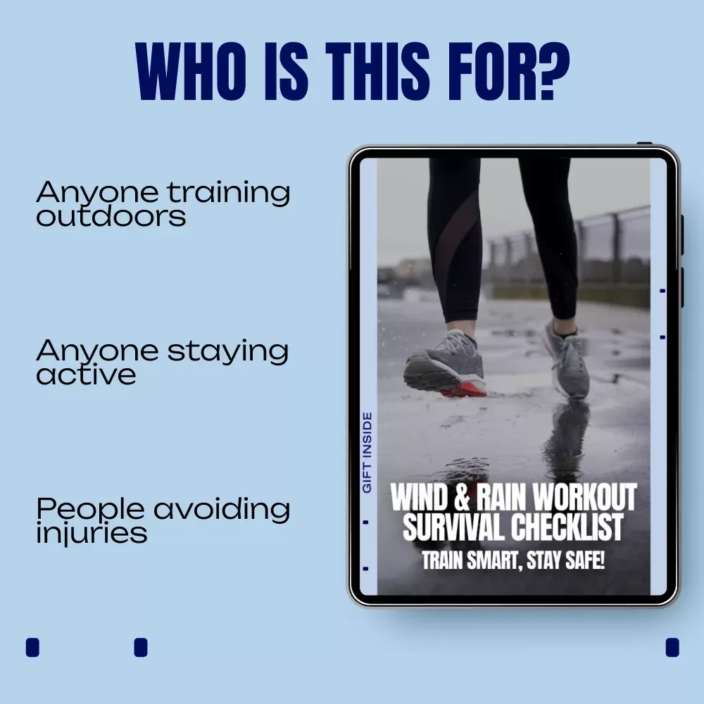 Wind & Rain Workout Survival Checklist | Outdoor Fitness Safety Guide | Smart Training for Stormy Conditions