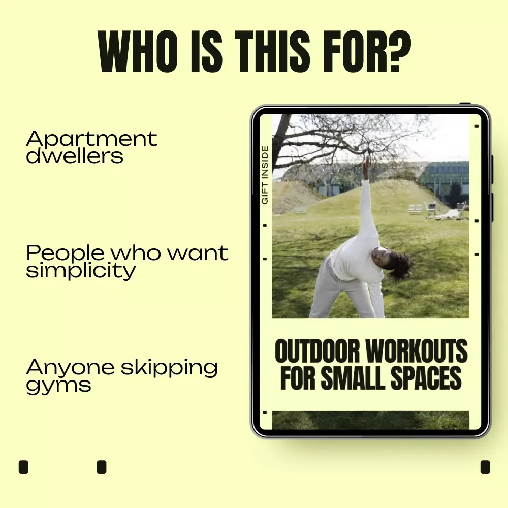 Outdoor Workouts for Small Spaces Guide | Smart Balcony & Backyard Fitness Plan | Outdoor workouts for small spaces