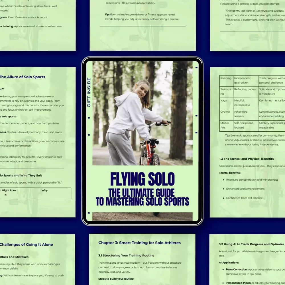 Flying Solo: The Ultimate Guide to Mastering Solo Sports | A Practical Guide Exploring Solo Sports Pros and Cons for Independent Athletes