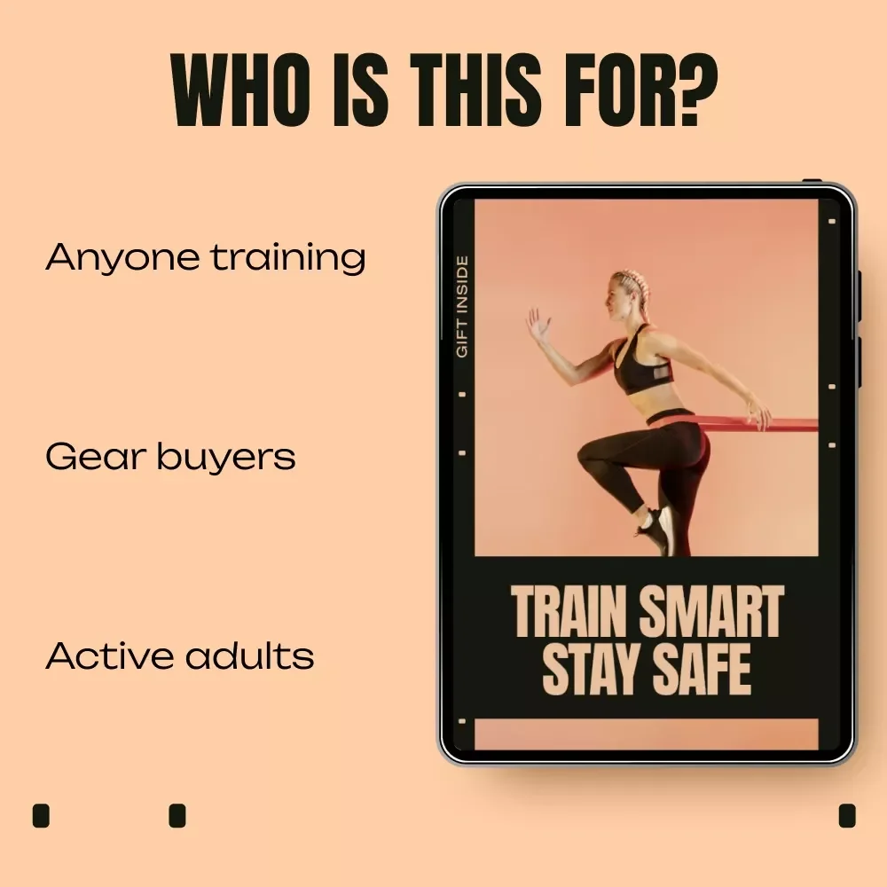 Train Smart Stay Safe – Practical Ebook Guide to Sport Gear Safety Basics for Smarter Training & Injury Prevention