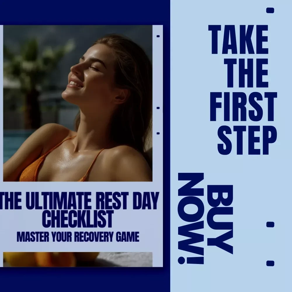 The Ultimate Rest Day Checklist: Master Your Recovery Game | Fitness Recovery Planner, Training Rest Guide, Smart Rest Day Frequency Checklist