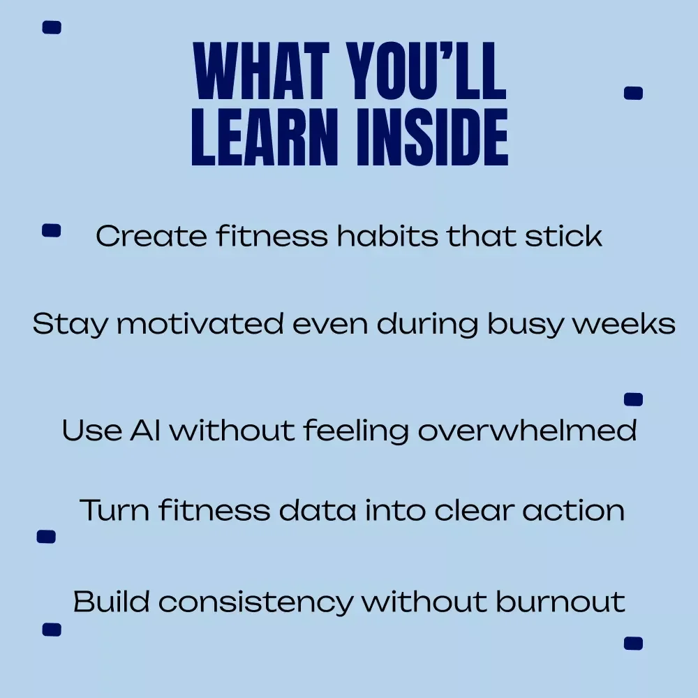 Stay on Track and Crush Your Fitness Goals | AI Fitness Guide, Smart Habit Builder eBook, Consistency Over Intensity Digital Download