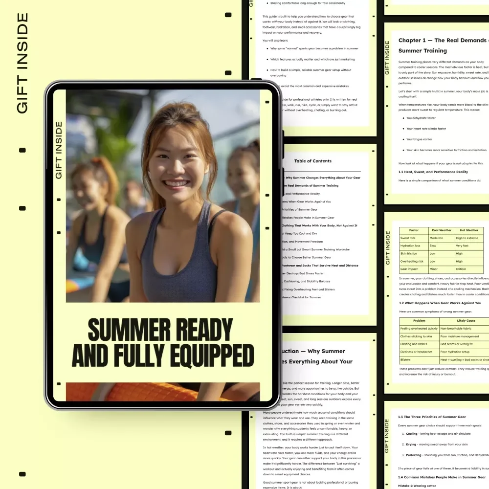 Summer Ready and Fully Equipped | Summer Sport Gear Essentials eBook for Training, Fitness & Outdoor Performance