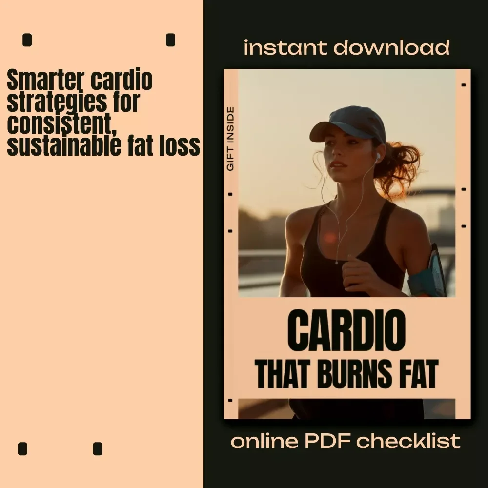 Cardio That Burns Fat – Simple Fat Loss Cardio Guide, HIIT & Steady-State Workout Plan, Beginner-Friendly Fitness eBook Download