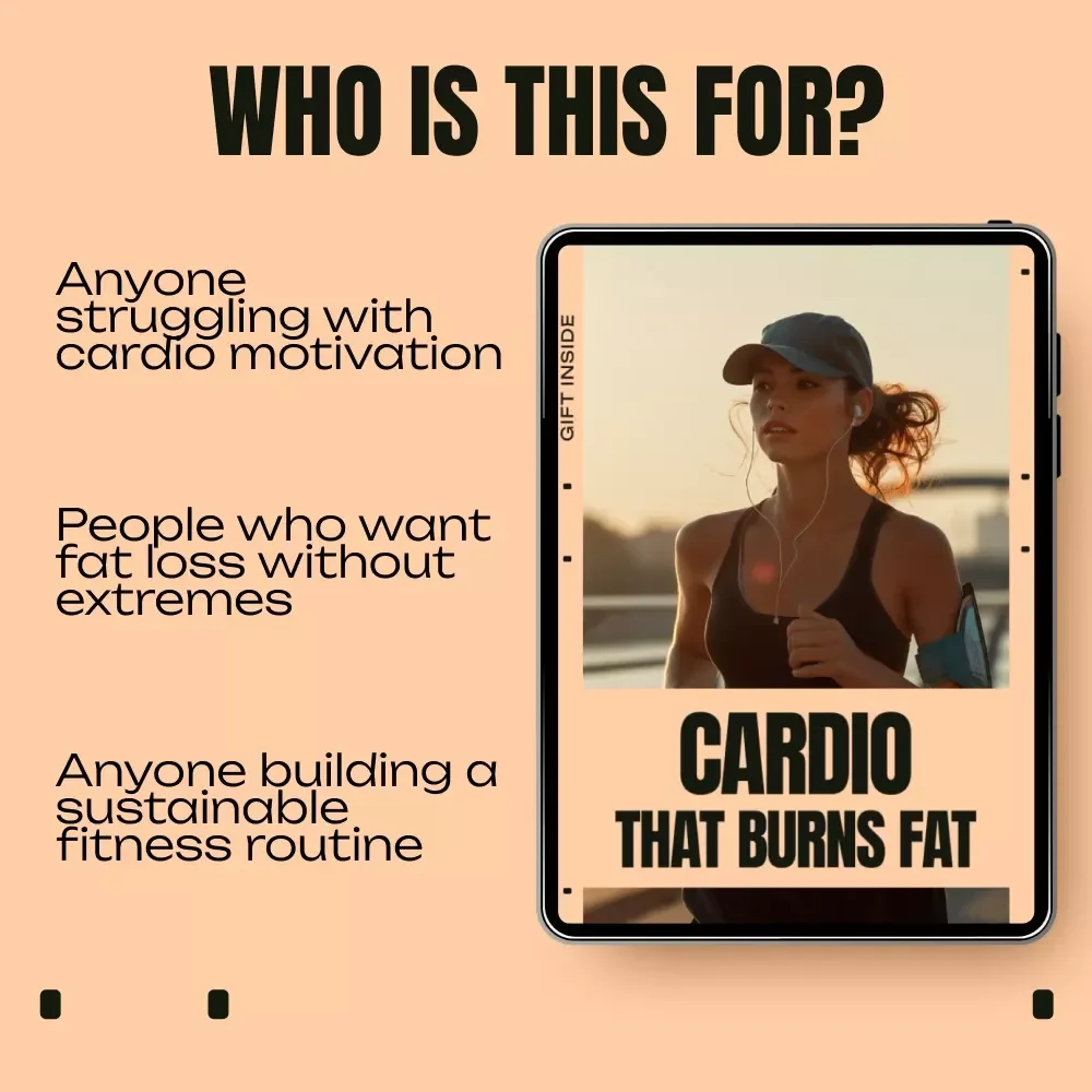 Cardio That Burns Fat – Simple Fat Loss Cardio Guide, HIIT & Steady-State Workout Plan, Beginner-Friendly Fitness eBook Download