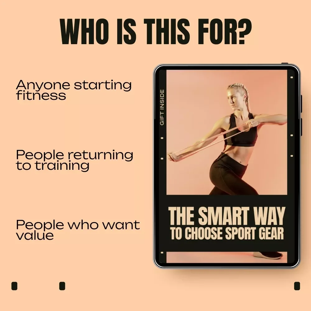 The Smart Way to Choose Sport Gear – Practical eBook Guide on How to Choose Sport Gear, Save Money & Build the Right Fitness Setup