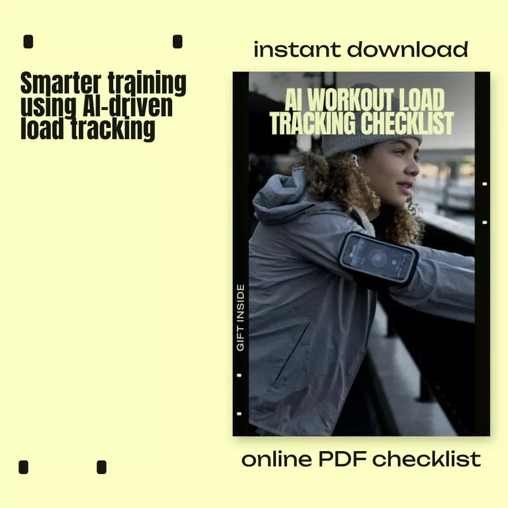 AI Workout Load Tracking Checklist | Smart Fitness Planning Guide | ai workout load tracking Digital Download