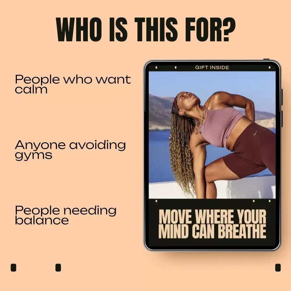 Move Where Your Mind Can Breathe – Nature Workouts for Mental Health eBook | Outdoor Movement Guide for Stress Relief & Mental Fitness