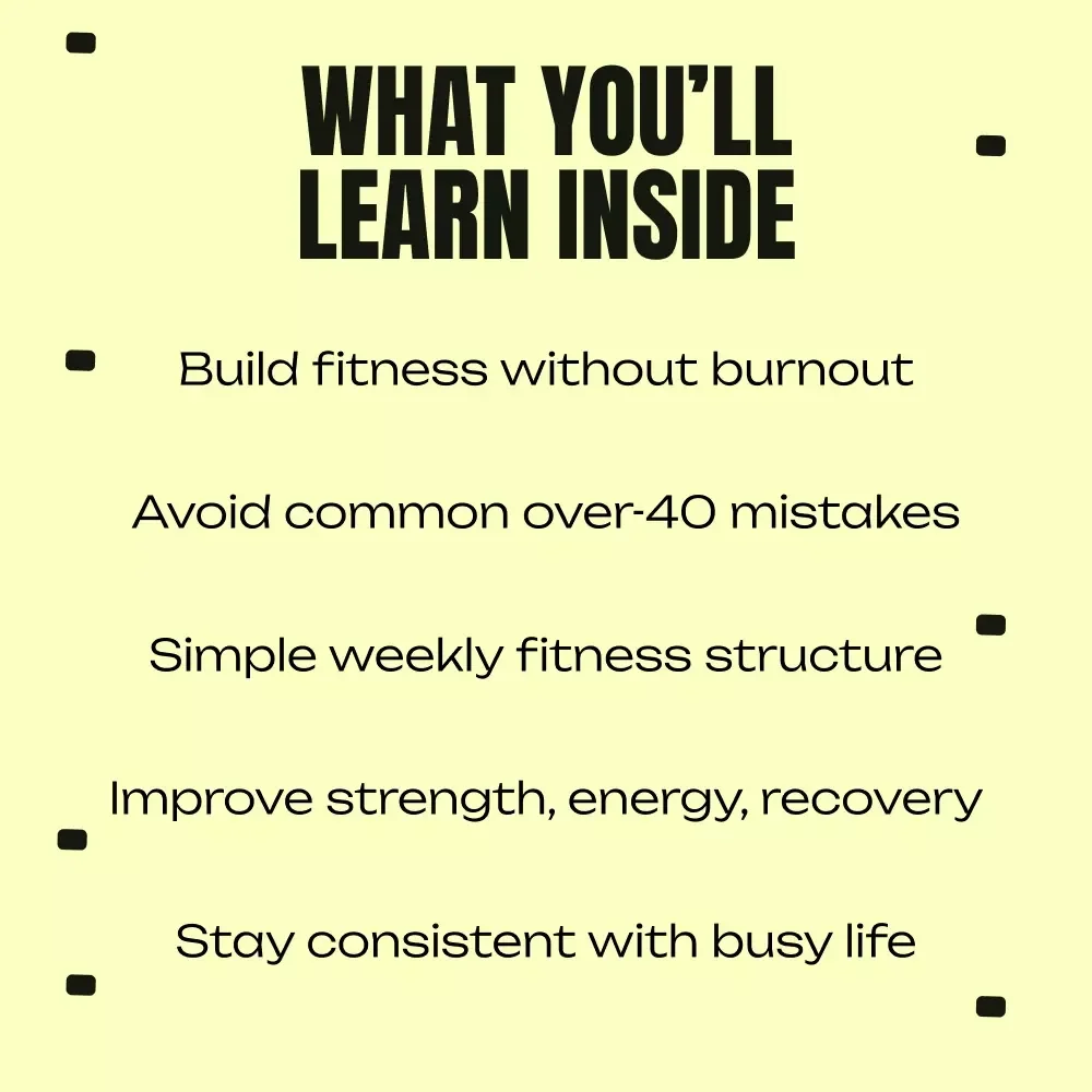 Starting Fitness in Your 40s – A Practical, Real-Life Guide on How to Start Fitness in Your 40s Safely, Sustainably, and Without Burnout