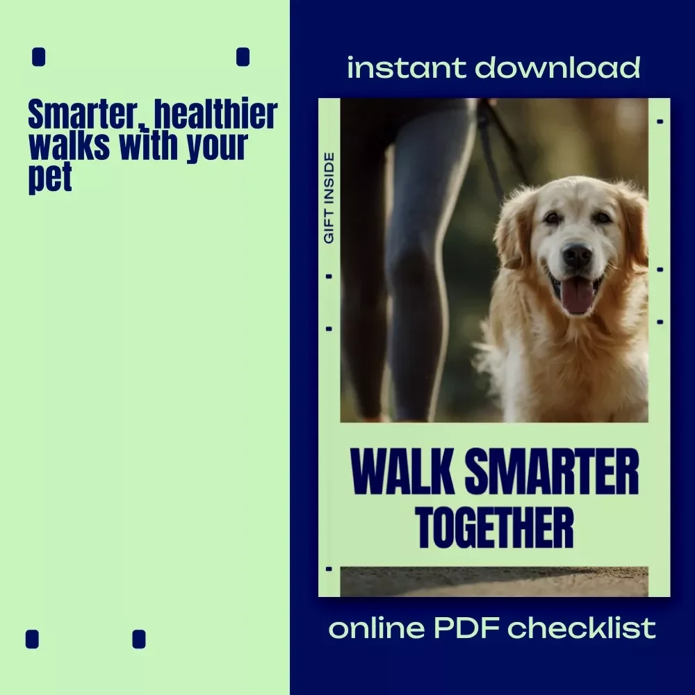 Walk Smarter Together – A Simple, Fun Checklist for Walking Workouts with Pets | Daily Dog & Owner Fitness Routine