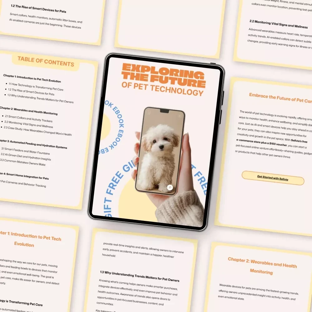 Exploring the Future of Pet Technology | Digital eBook on Smart Pet Care & future pet tech trends