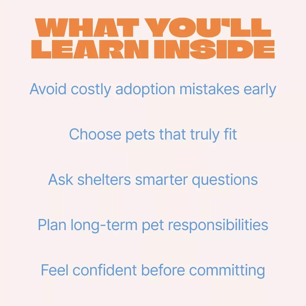 Adopt Wisely: Questions Every Pet Owner Should Ask – Essential Ebook with Questions to Ask Before Adopting a Pet