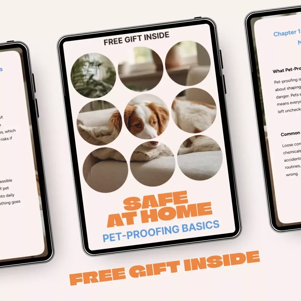 Safe at Home: Pet-Proofing Basics | Easy Home Safety Guide for Dogs & Cats | Practical pet proofing basics eBook for New & Experienced Pet Owners