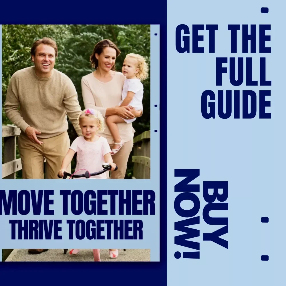Move Together Thrive Together: Active Family Lifestyle Tips eBook for Building Joyful, Healthy, and Engaged Families