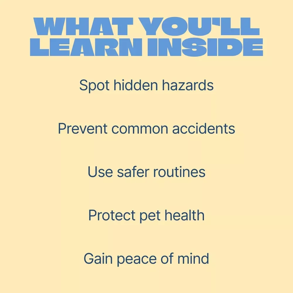 Bathroom Hazards for Pets – Essential Home Safety eBook for Pet Owners | Bathroom Hazards for Pets Awareness Guide