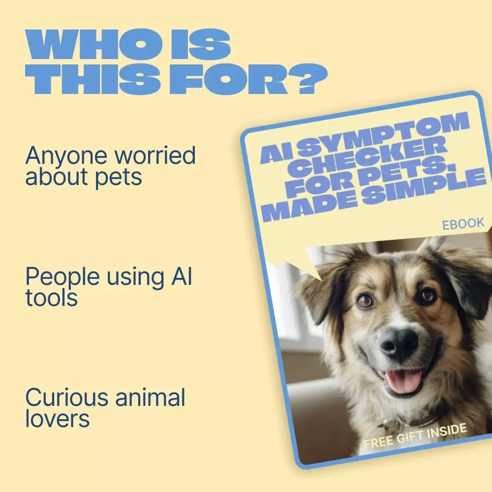 AI Symptom Checker for Pets, Made Simple | Smart Pet Health Guide eBook | ai symptom checker for pets for Dogs & Cats