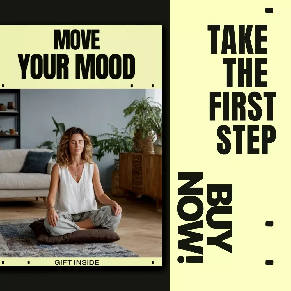 Move Your Mood: Digital Download Guide, eBook & Checklist for Boosting Energy, Mental Wellness & Feel-Good Movement Routine