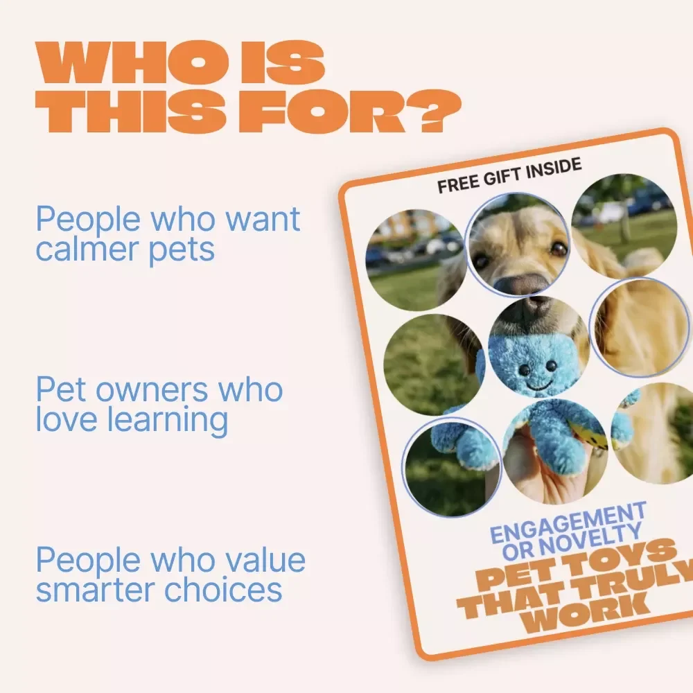 Engagement Or Novelty, Pet Toys That Truly Work – A Smart Guide to engagement vs novelty pet toys for Dogs & Cats | Digital Download