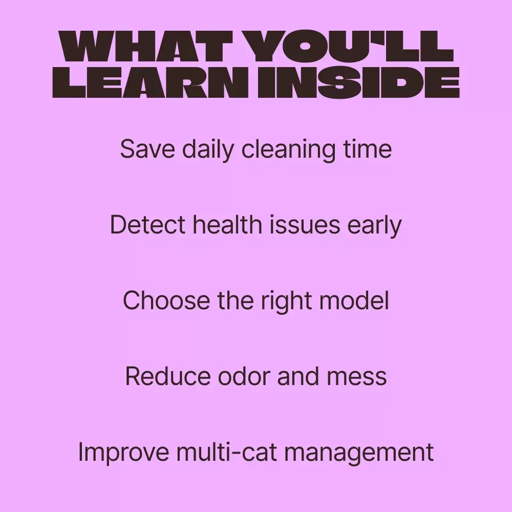 Smart Litter Boxes Explained – Complete Ebook Guide to Choosing, Using & Understanding Smart Litter Boxes for Healthier, Happier Cats