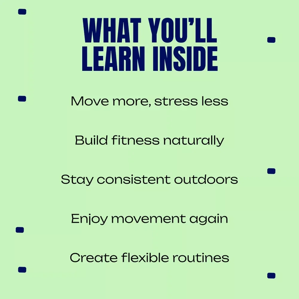Move Outside Feel Alive – Outdoor Fitness eBook Guide to Discover the Best Sport for Outdoor Fitness, Build Energy, Consistency & Real-Life Training