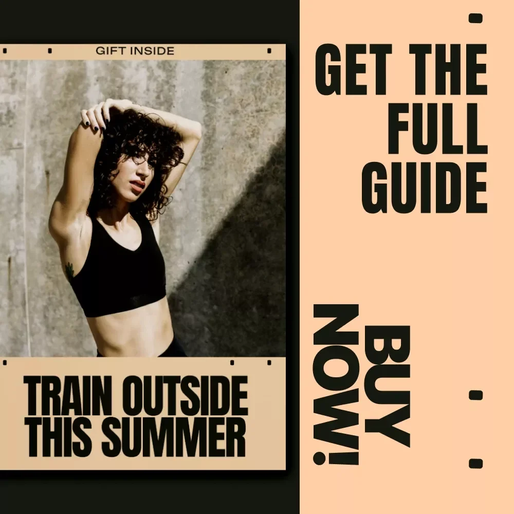 Train Outside This Summer | Outdoor Fitness eBook Guide for outdoor workouts for summer, Bodyweight Training, Cardio & Fat Loss