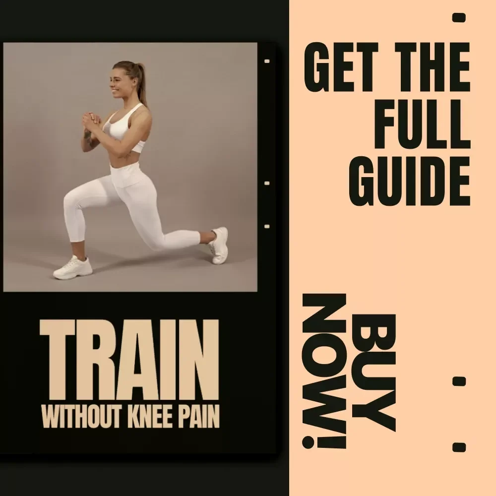 Train Without Knee Pain | Workout Recovery & Mobility Guide for Fixing Knee Pain from Workouts | Knee-Friendly Training Digital Download