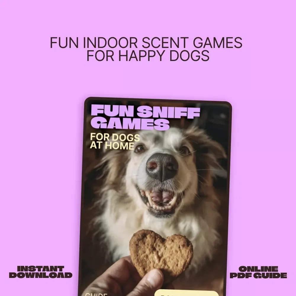 Fun Sniff Games for Dogs at Home | Easy Sniff Games for Dogs at Home Guide | Enrichment & Brain Games for Happy Dogs