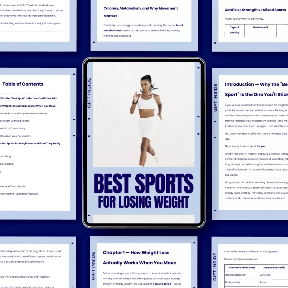 Best Sports for Losing Weight – Practical eBook Guide to Finding the Best Sport for Weight Loss That You’ll Actually Stick With