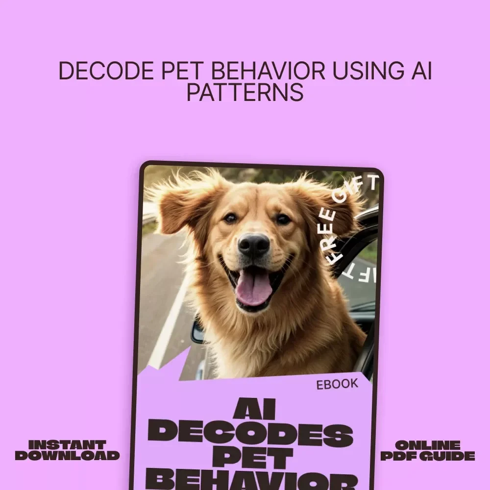 AI Decodes Pet Behavior – Smart eBook Guide to ai behavior pattern detection pets Using AI Insights for Health, Mood & Daily Routines