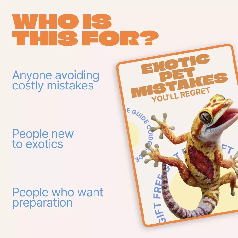 Exotic Pet Mistakes You’ll Regret – Essential Exotic Pet Mistakes Guide for New & Aspiring Owners | Digital Download