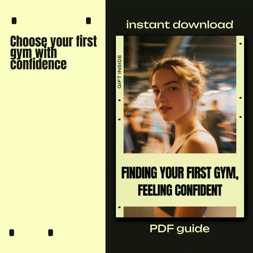 Finding Your First Gym, Feeling Confident – Beginner's Guide, eBook & Checklist for Choosing the Right Gym with Confidence, AI Tips, and Personal Boundaries