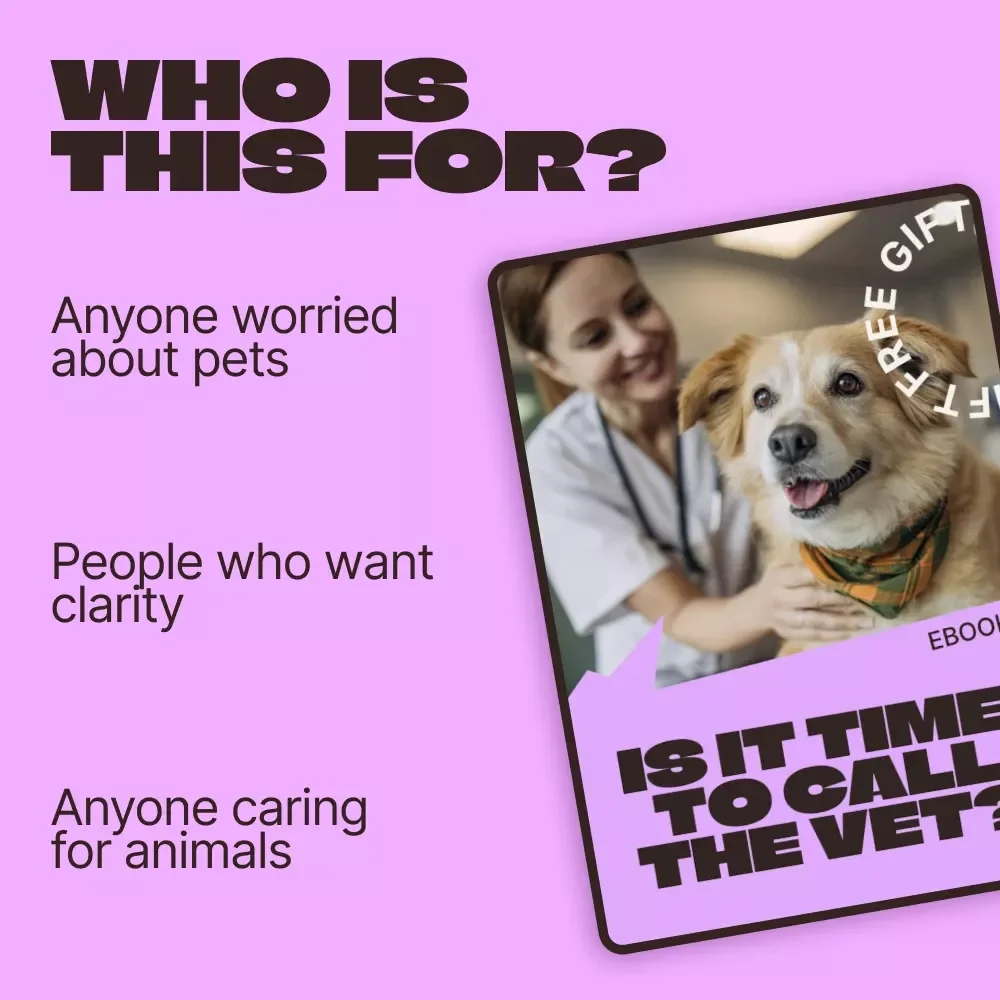 Is It Time to Call the Vet? | Practical eBook Guide for Pet Owners Wondering When to Call the Vet
