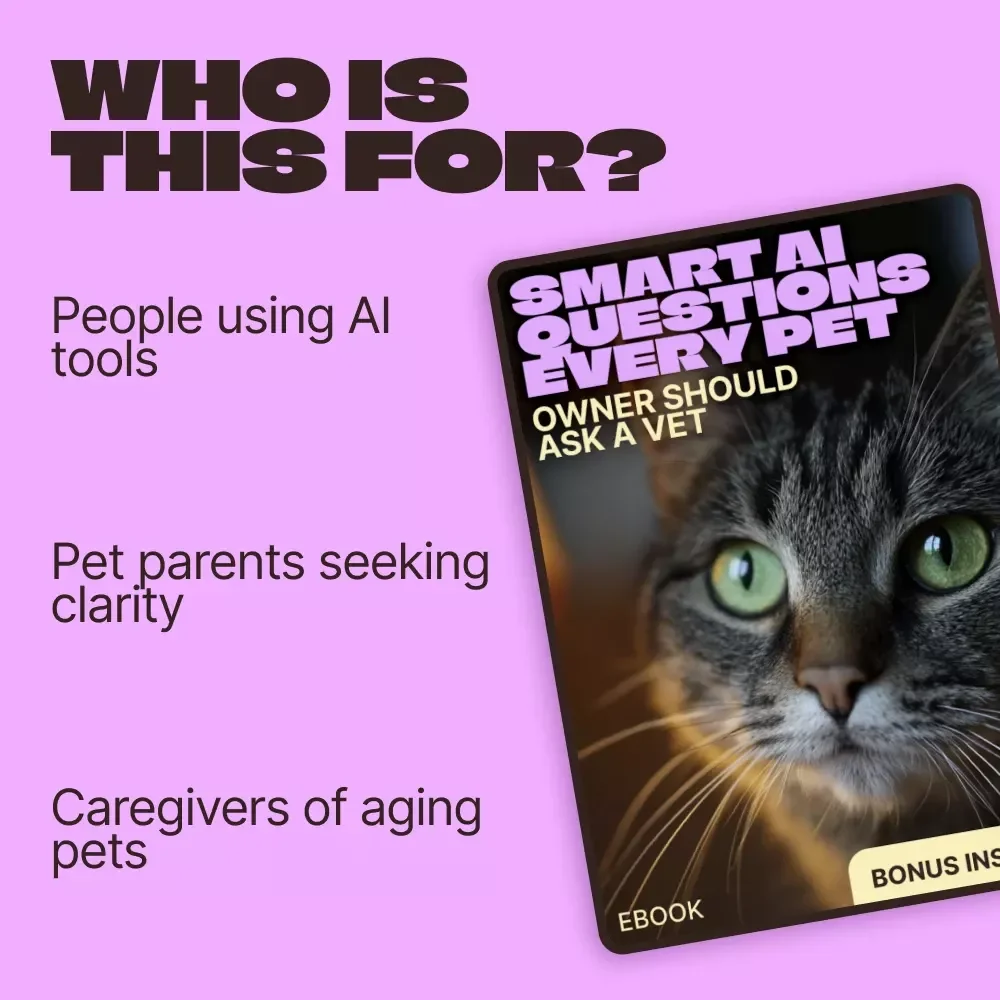 Smart AI Questions Every Pet Owner Should Ask a Vet | Practical eBook Guide for Using AI in Pet Care | ai questions to ask a vet