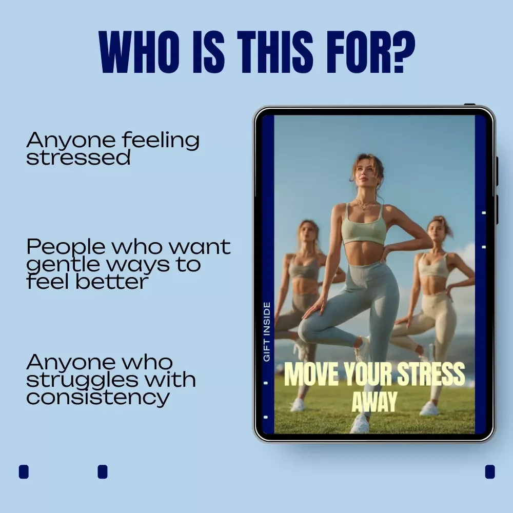 Move Your Stress Away – Digital Stress Relief Guide, Movement for Anxiety, Mind-Body Reset, Burnout Recovery, Calm Nervous System eBook
